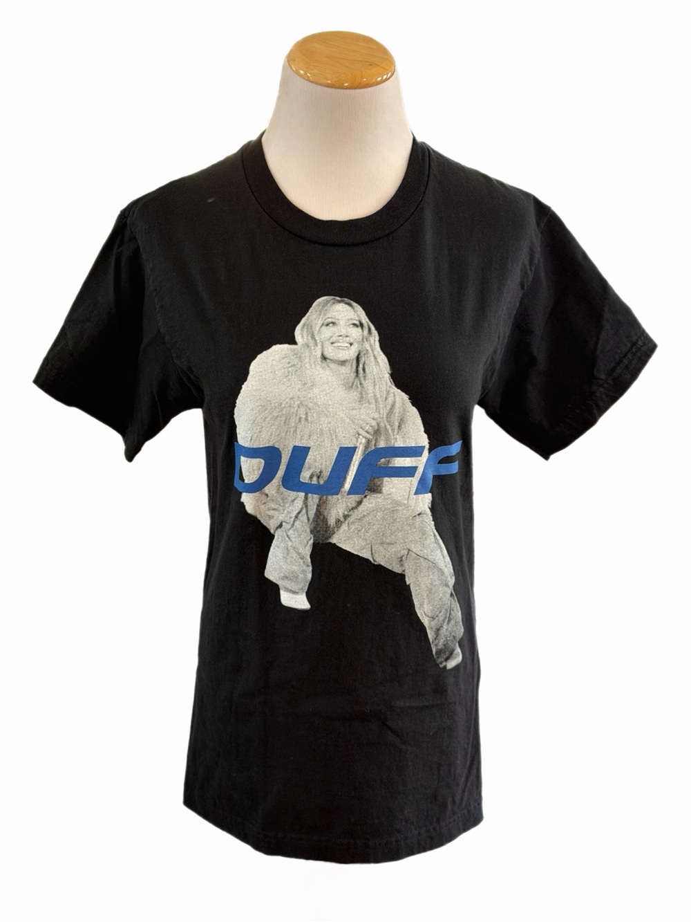 2026 Hilary Duff Lucky Me Tour Black Photo Tee Concert T-Shirt – Size Small